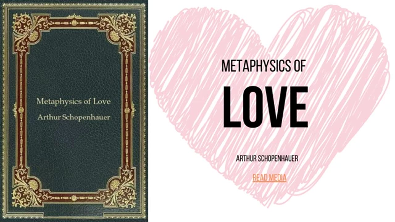 Metaphysics of Love by Arthur Schopenhauer (1818) Audiobook