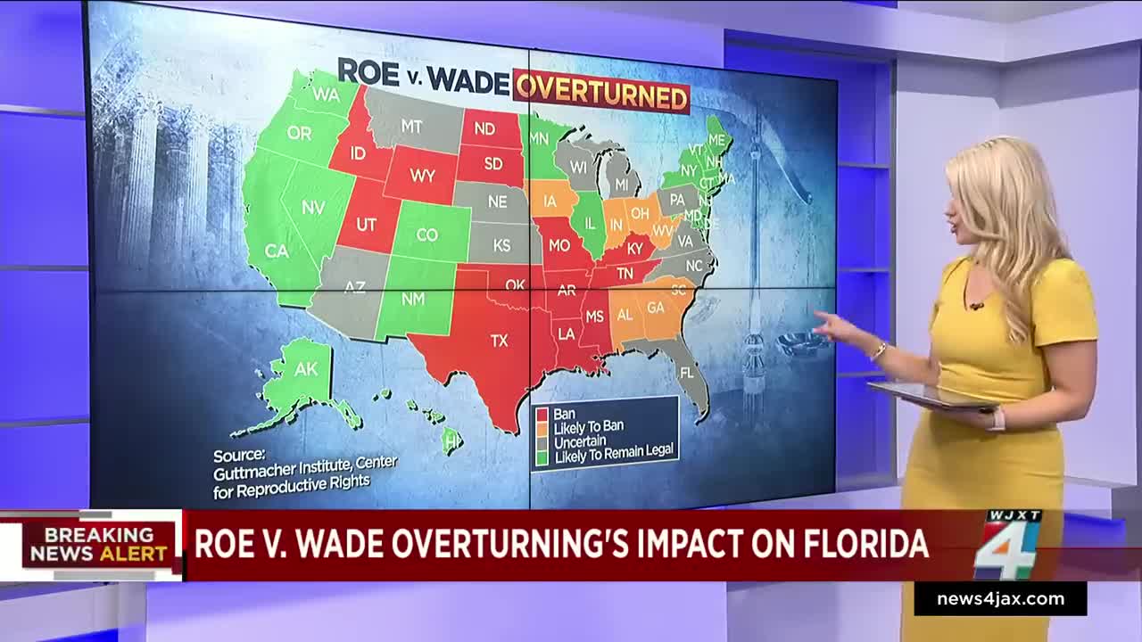 With Roe v. Wade overturned, here are the states set to ban abortion