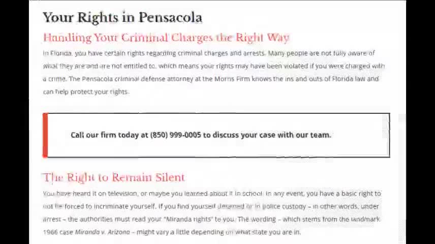 Defending Your Rights in a Florida Criminal Court