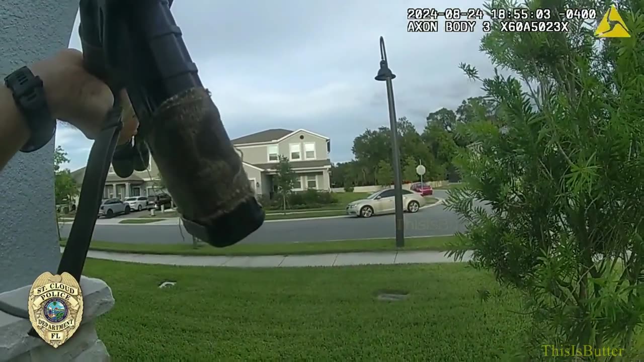 Bodycam shows St. Cloud police responding to a home where the husband fatally shot his wife