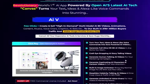 Visionary AI Review: Turns Ideas into 8K HD Videos in Minute