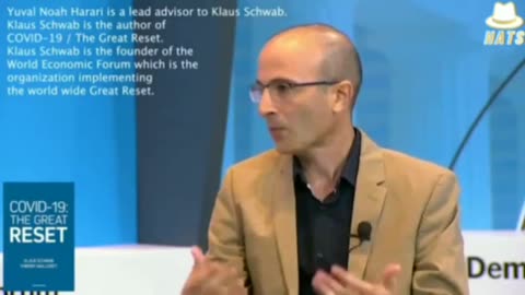 Yuval Noah Harari" COVID... Convinces People To Accept Total Biometric Surveillance"