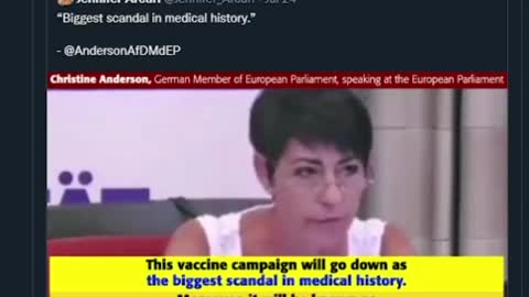 MEP Christine Anderson.