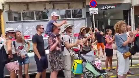 Manifestation Annecy le 24 07 2021