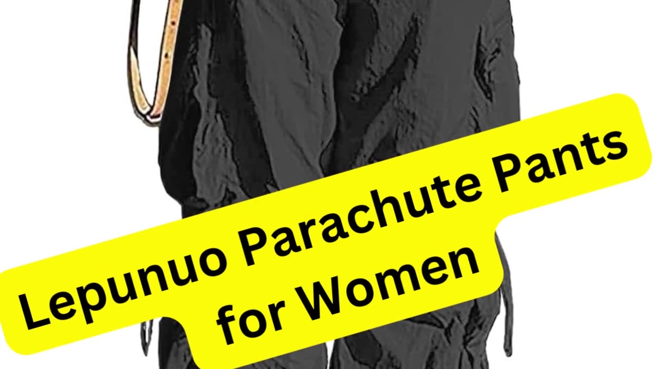 Lepunuo Parachute Pants for Women