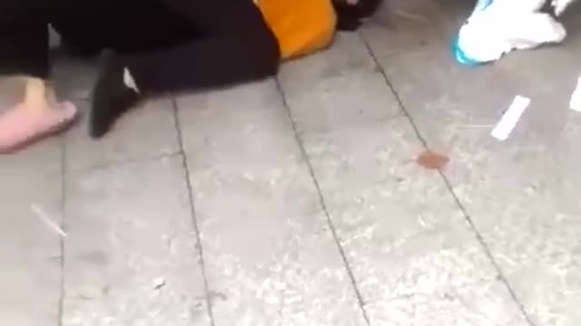 China - forcing a citizen to do a covid test