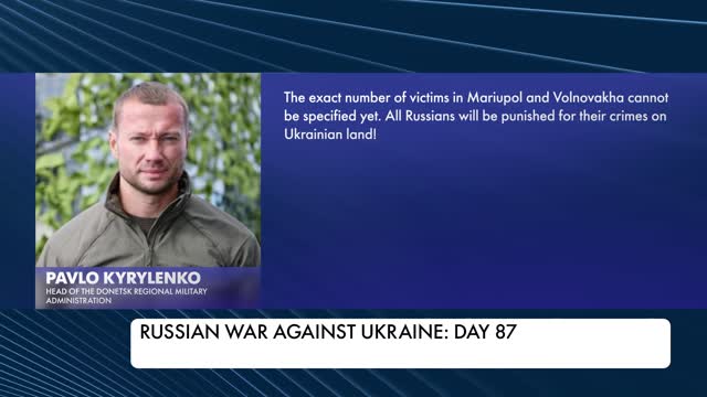 Putin cannot stop the war and cannot win it. The 87th day of Russia's war against Ukraine