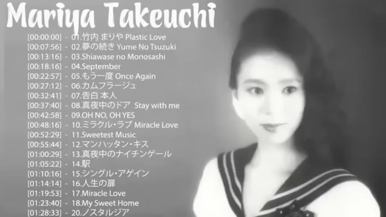 Mariya Takeuchi City Pop Playlist + Stay With me