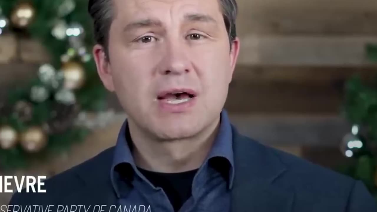 Pierre Poilievre Christmas Message To Canadians