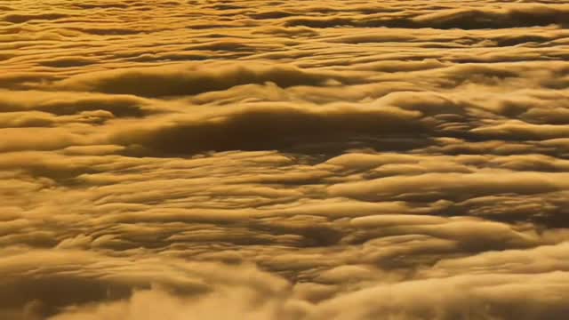 sky, clouds, sunset