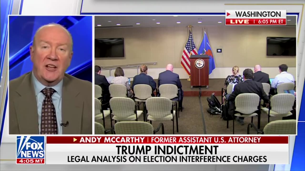 Andy McCarthy Torches Jack Smith's Indictment Against Trump