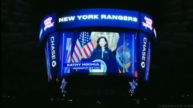 Demon Governor Kathy Hochul Gets Booed At Hockey Game