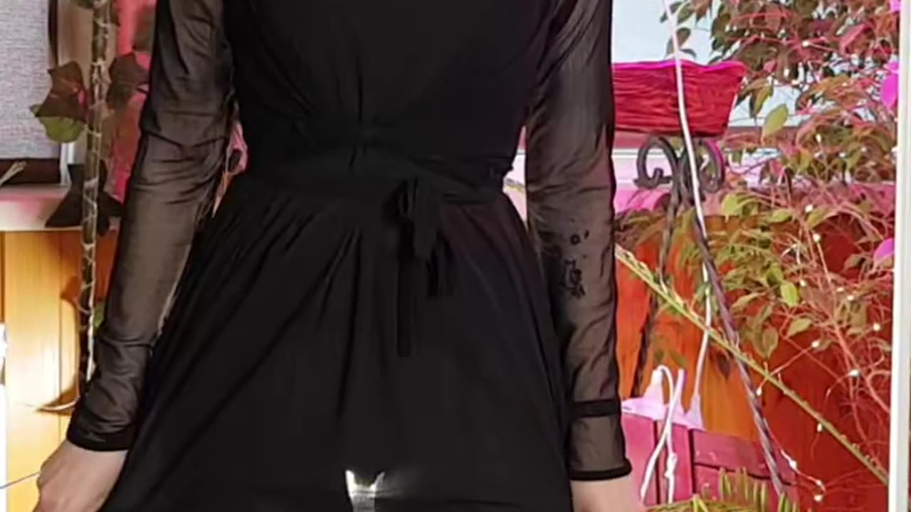 How Transparent Dresses Look With Backlit