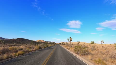 Hyperlapse of a Road in the Desert