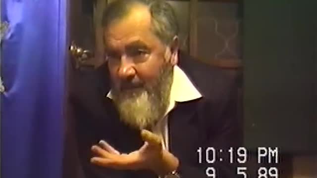 RARE- Rabbi Meir Kahane HY-D speaks at the Yeshiva in Jerusalem, Sept. 5th 1989