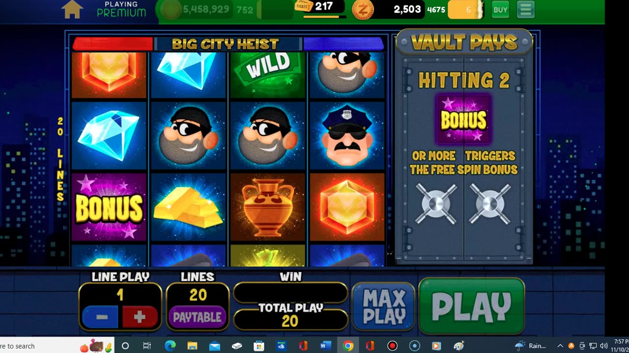 Rick's Online Slots Gaming Video #60