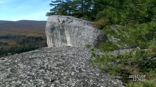 beautiful view from the cliff