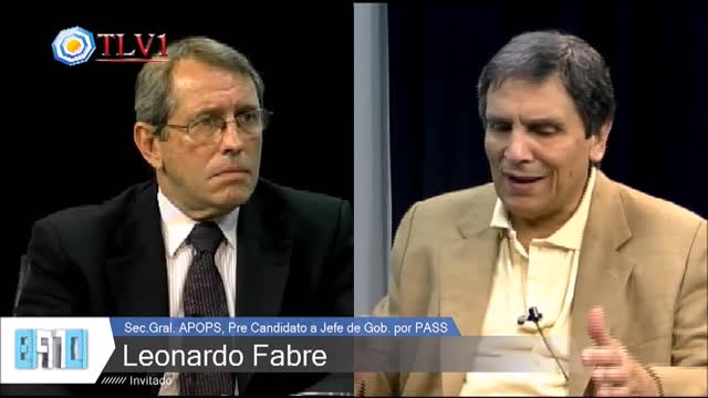 Leonardo Fabre_ No endeudaremos a la ciudad como hace el macrism