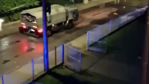 Ewakuacja w Lewinie Brzeskim.