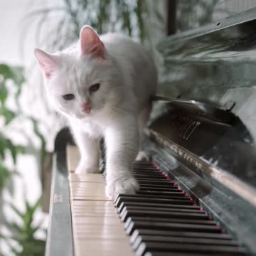 Piano Cat
