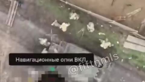 Panicked Ukrainian Driver Flattens His Comrade