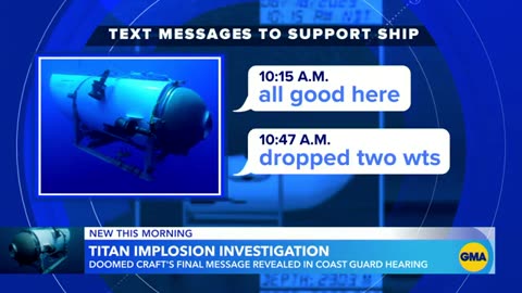 Titan submersible disaster investigation begins