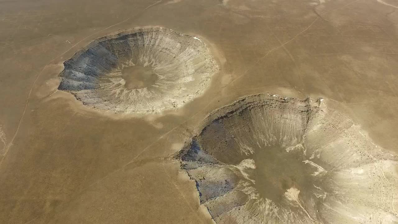 Meteor impacts on the ground