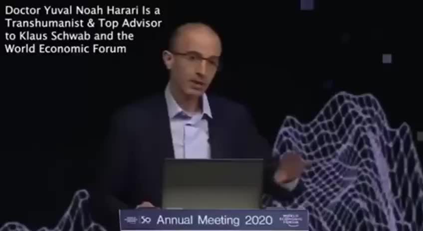 LISTEN! Dr. Yuval Noah Harari, Top Advisor to Klaus Schwab 💉⛔