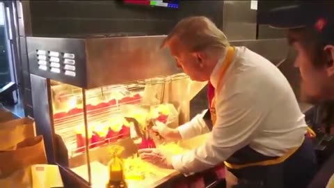 President Trump at McDonald's - October 20th, 2024