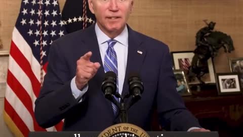 Biden released a video today attacking President Trump