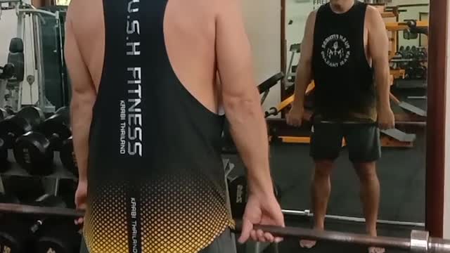 Barbell Shrug Neck