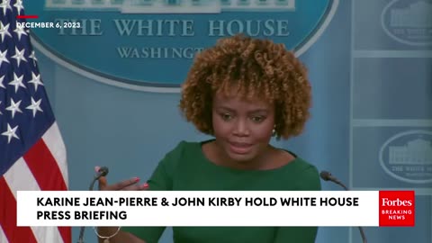 Thats Extreme- Karine Jean-Pierre Slams Senate Republicans' Southern Border Policy Proposals