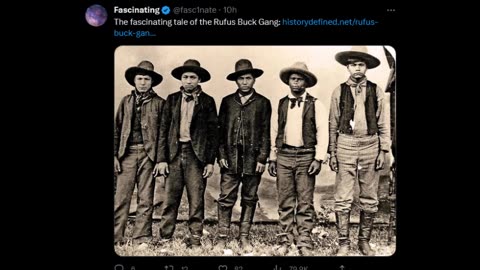 Fascinating - Rufus Buck Gang