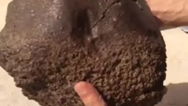 Meteorite chondrite ordinary