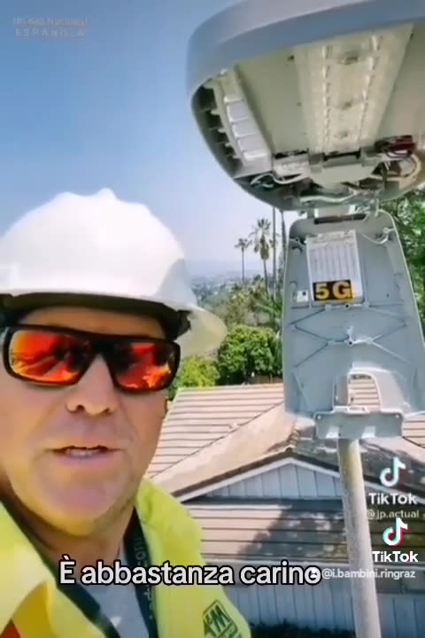 LAMPIONI - ANTENNE 5G: Un tecnico lo dimostra