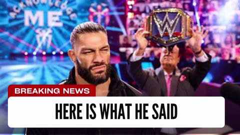 Roman Reigns Reveals If He Thinks WWE Should Be Gritter