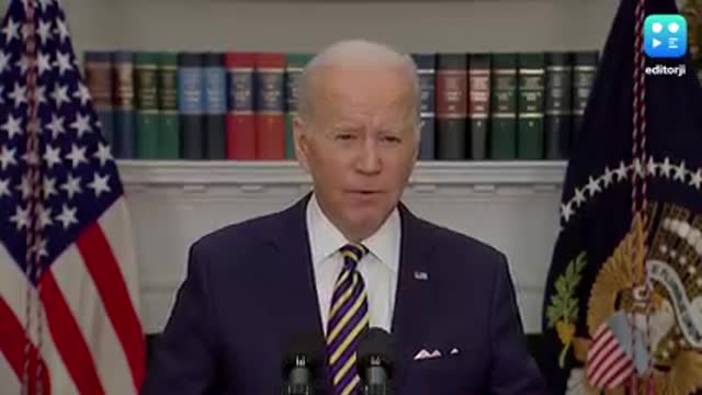 Watch #JoeBiden as he bans Russian oil: “We will not be part of subsidizing Putin’s war.”