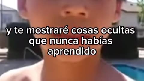 Niño revela la verdadera razón de por qué Dios no se muestra en todos lados.