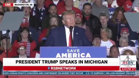 President Trump endorses Kristina Karamo Sec.of State for Michigan