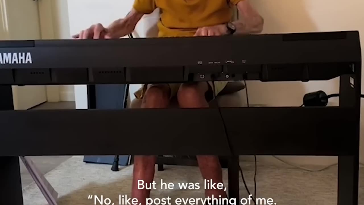 The story behind the viral video of a couple and their 97-year-old neighbor