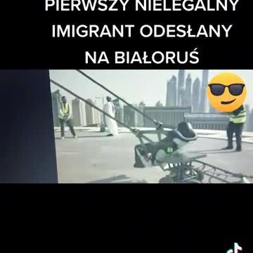 pierwszy nielegalny imigrant odesłany na białoruś