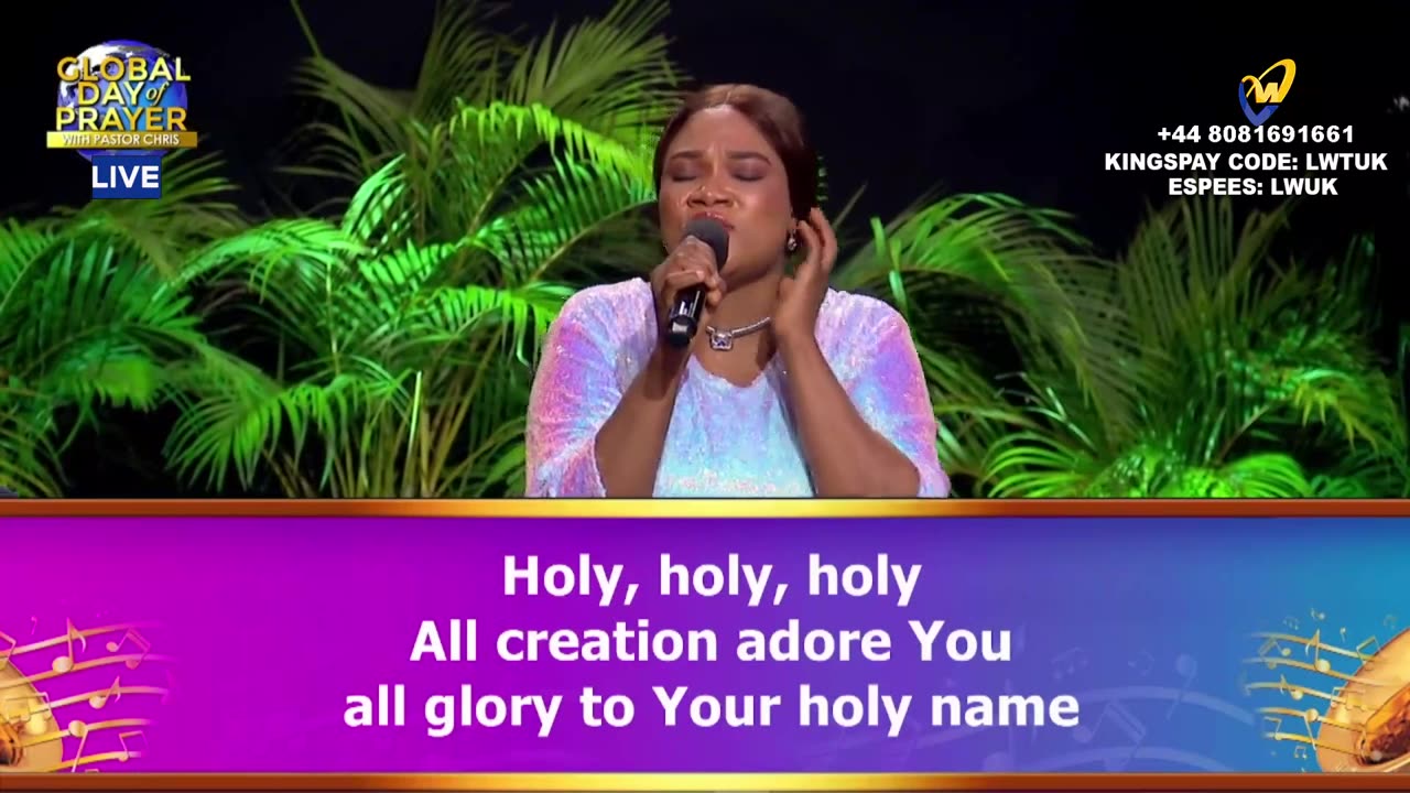 GLOBAL DAY OF PRAYER WITH PASTOR CHRIS 28.09.2024