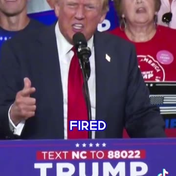 Trump Declares: 'Kamala, You're Fired!' in Explosive Charlotte Rally