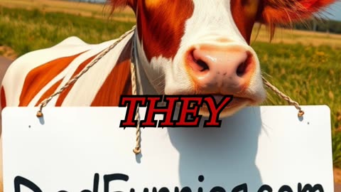 Why do cows have hooves? @DadFunnies #DadJokes #Funny #memes #jokes #puns #funnyshorts #DadHumor