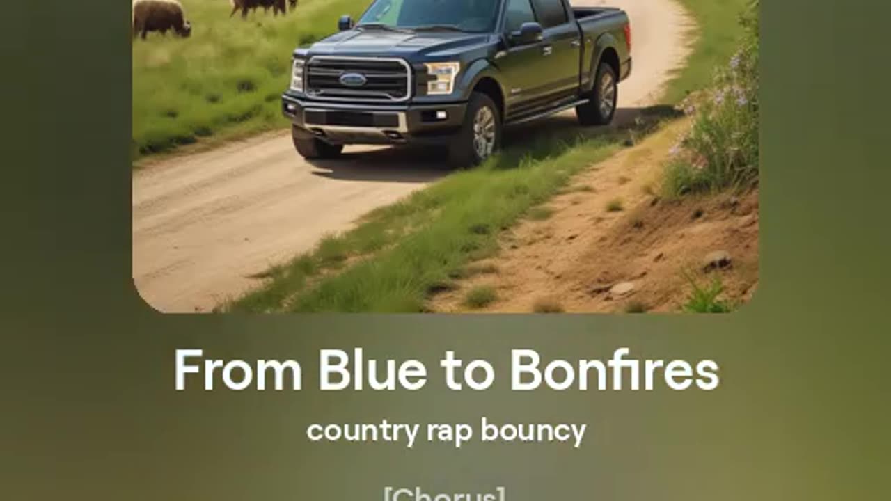 blues to bonfires