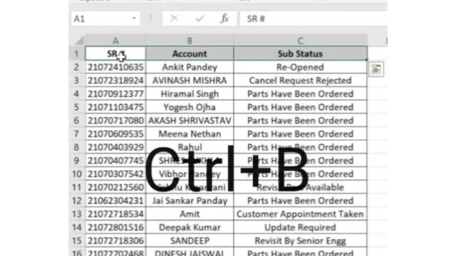 Excel video