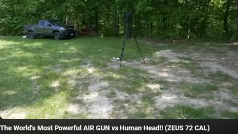 The World's Most Powerful AIR GUN vs Human Head!! (ZEUS 72 CAL)