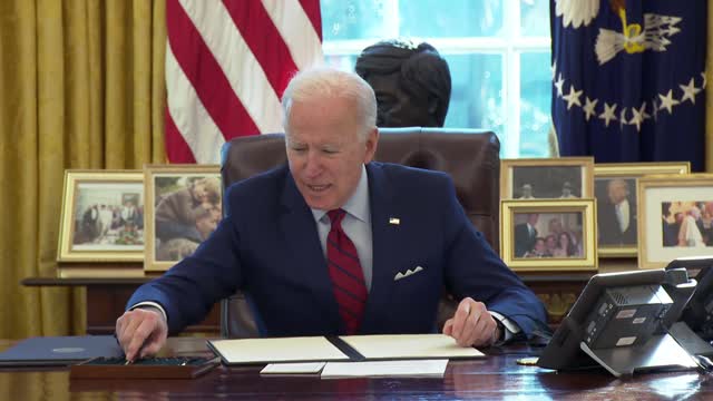 The White House Jan 28, 2021 -- President Biden Signs Executive Orders -- Reopened Obamacare