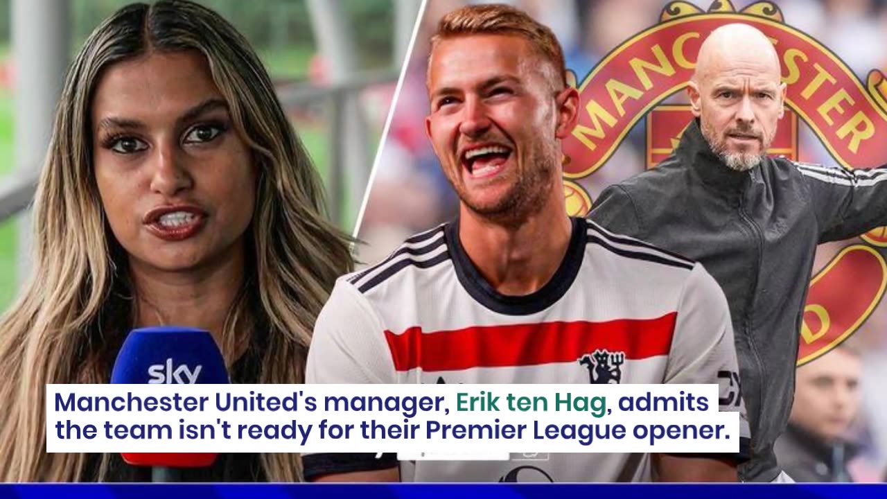 Erik ten Hag says Manchester United are not ready for Premier League opener