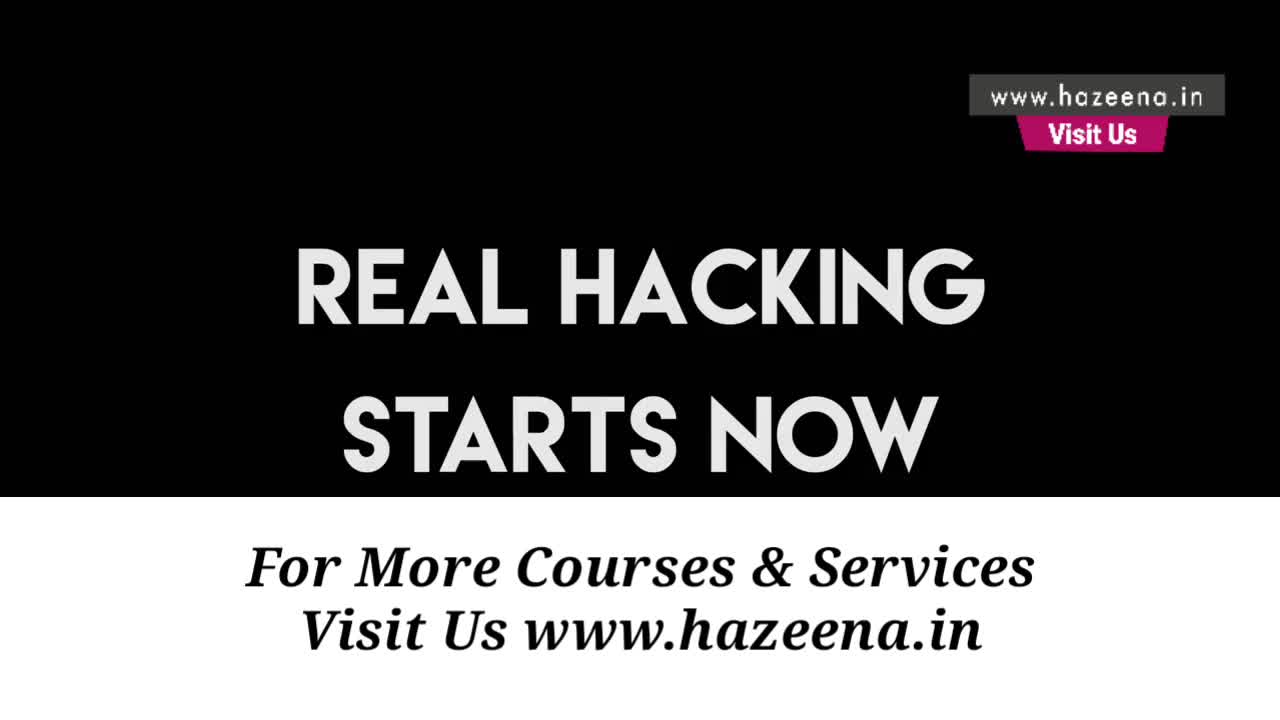 Hazeena | Ethical Hacking 20 | Digital Marketing Company | SEO Company